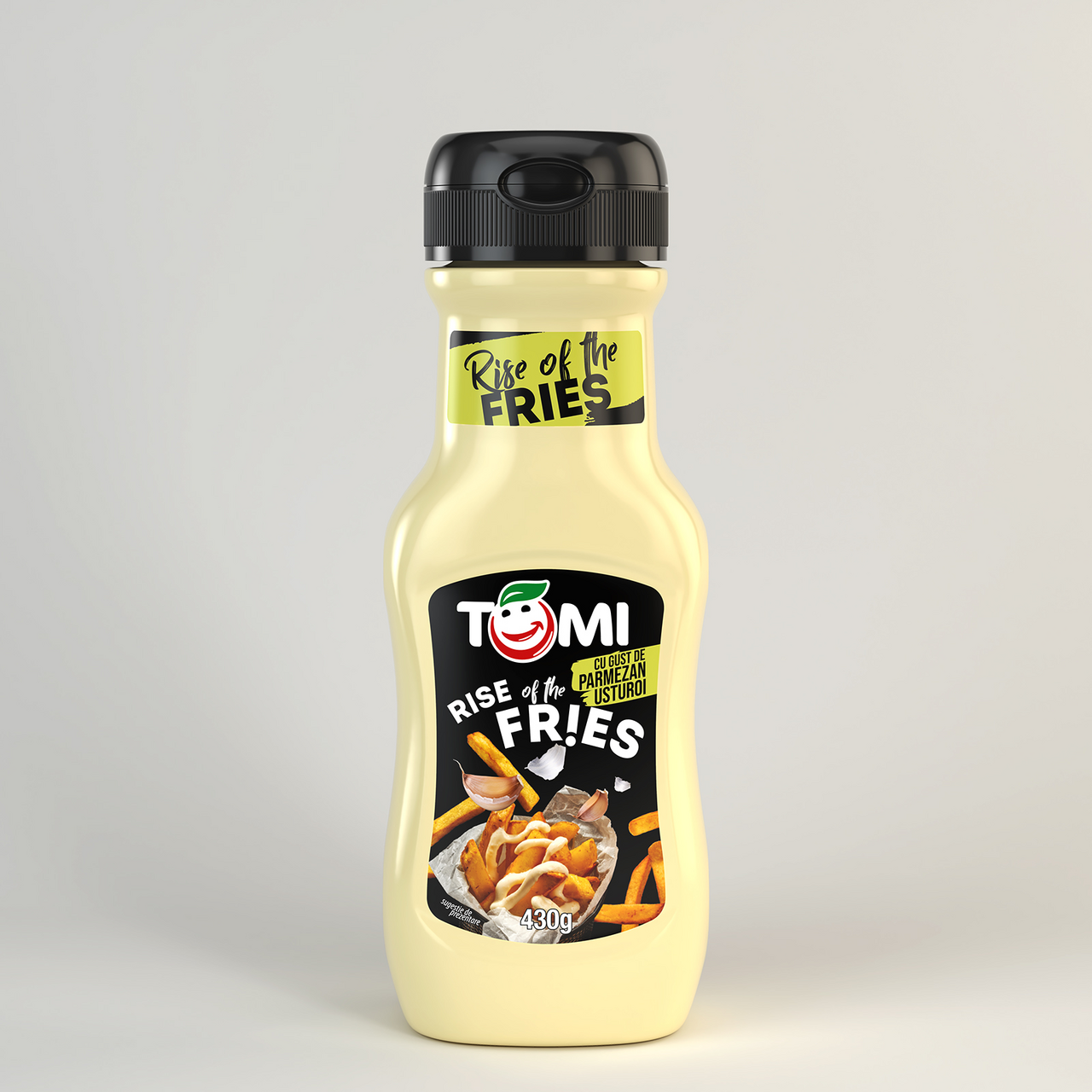 TOMI Sos Usturoi & Parmezan 430 g