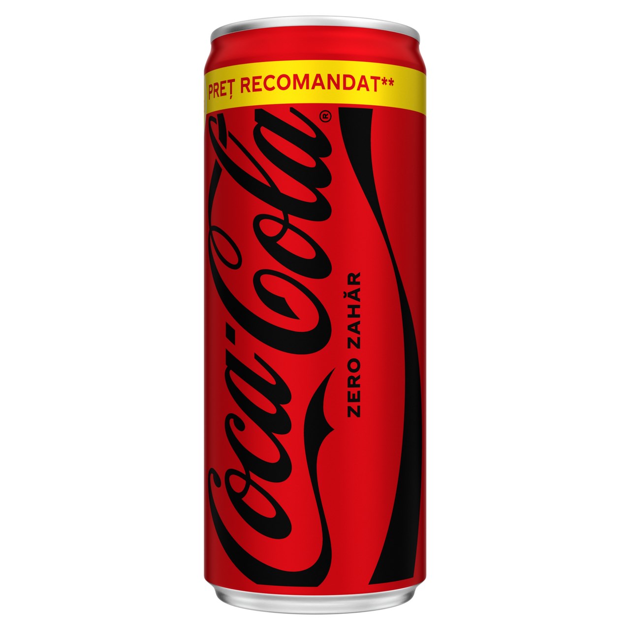 Bauturi carbogazoase - Bautura racoritoare carbogazoasa Coca-Cola Zero Zahar, doza 0.25L