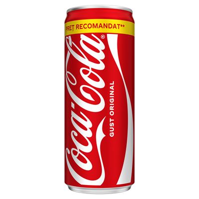 COCA-COLA GUST ORIGINAL Doza SGR 12 x 0,25 L