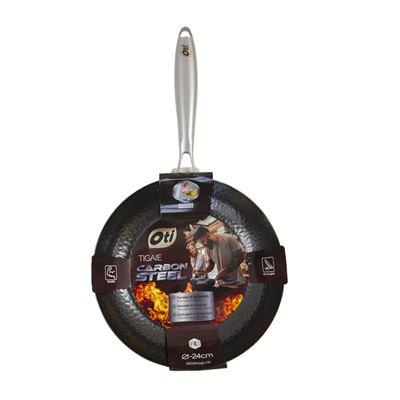 Oti Tigaie Carbon Steel 24 cm