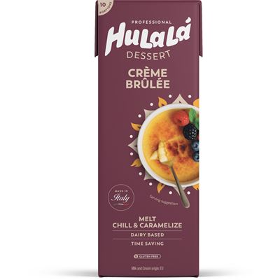 HuLaLa PROFESSIONAL Crema pentru Creme Brulee 1 L