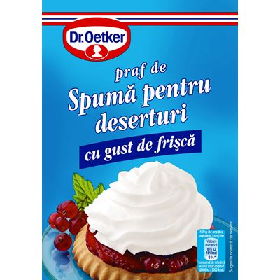 Dr.Oetker Spumă Gust Frișcă 48 g