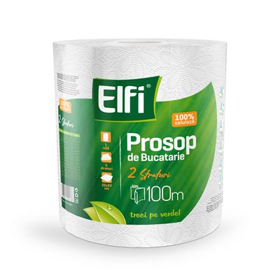 Elfi Prosop Hartie Bucatarie 2 Straturi 100 m