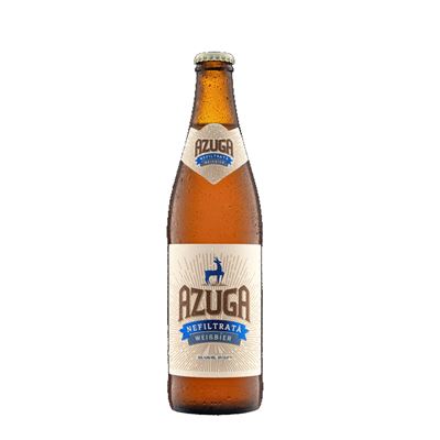 AZUGA Weissbier Bere Nefiltrata Sticla SGR 0,5 L