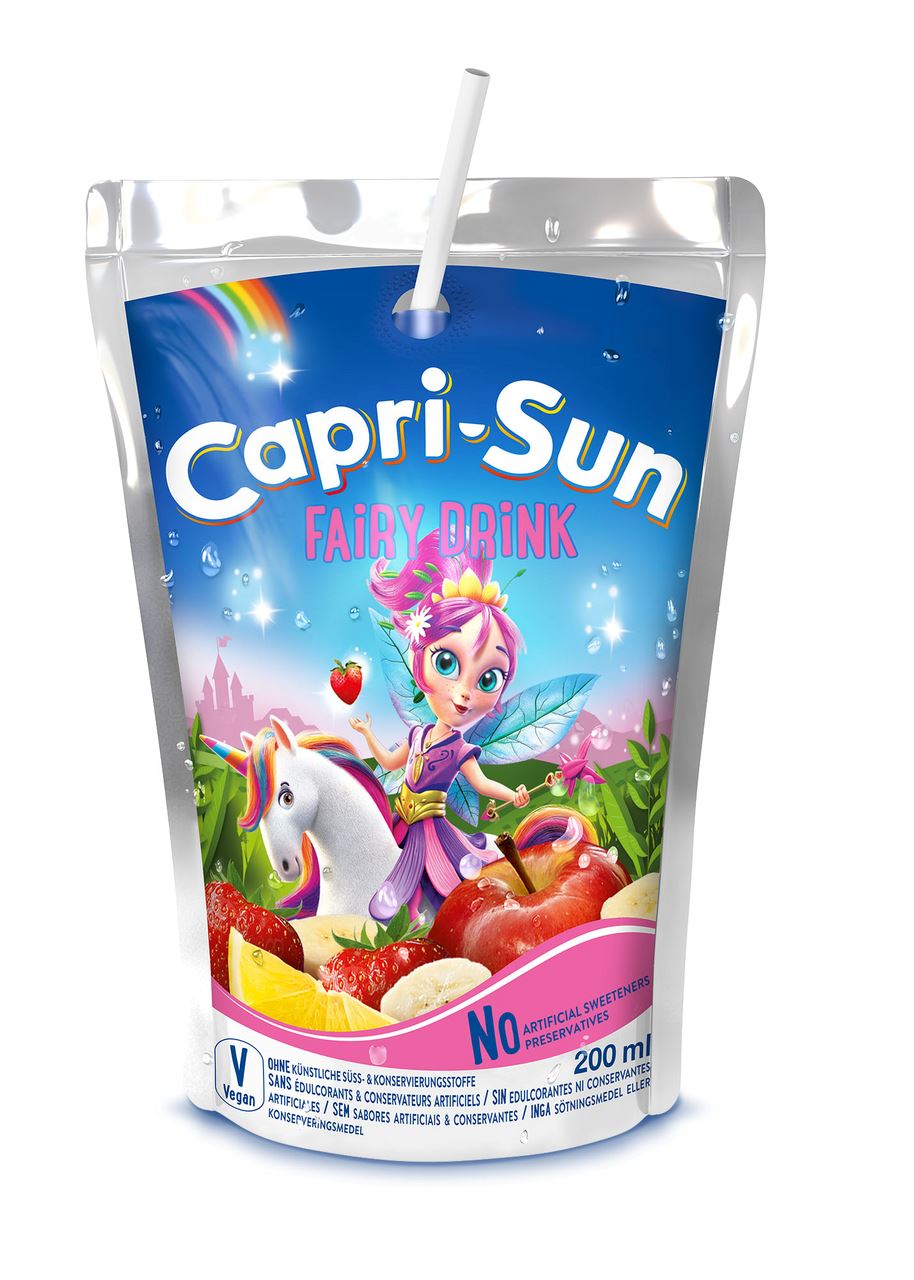 Capri-Sun Fairy Drink Băutură Răcoritoare Necarbogazoasă 0,2 L, 10 buc.