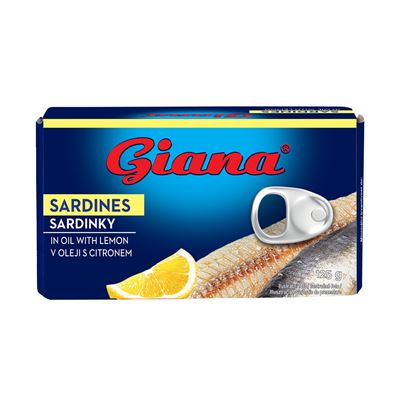 Giana Sardine in Ulei Vegetal Lamaie 125 g