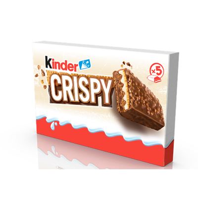 Kinder Crispy 5 Bucati x 34 g Napolitana 170 g