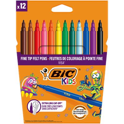 BiC Visa Marker Colorate 12 bucati