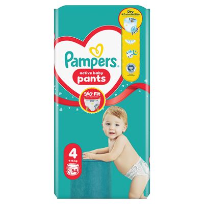 Pampers active baby 54 Scutece Chilotel Numarul 4