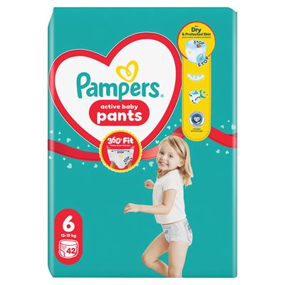 Pampers active baby 42 Scutece Chilotel Numarul 6