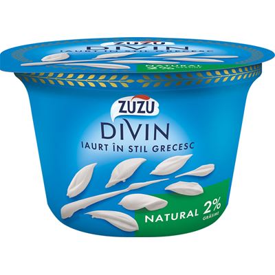 ZUZU DIVIN Iaurt in Stil Grecesc 2% 150 g
