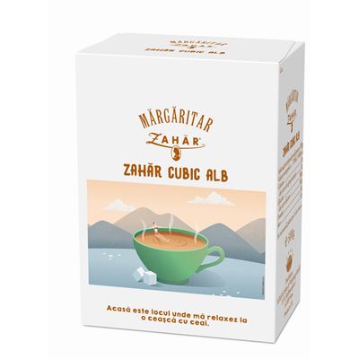 MARGARITAR Zahar Cubic Alb 500 g