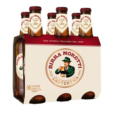 BIRRA MORETTI Bere Sticla SGR 6 x 0,33 L