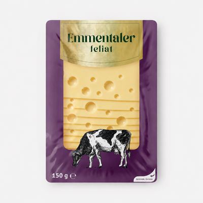 MUNTE LACT Emmentaler Felii 150 g