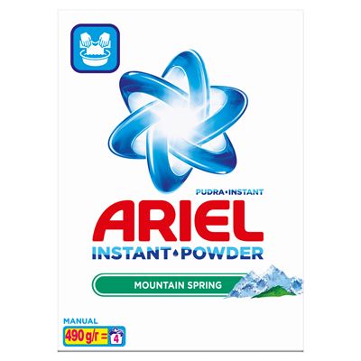 ARIEL Mountain Spring Detergent Rufe Manual 490 g
