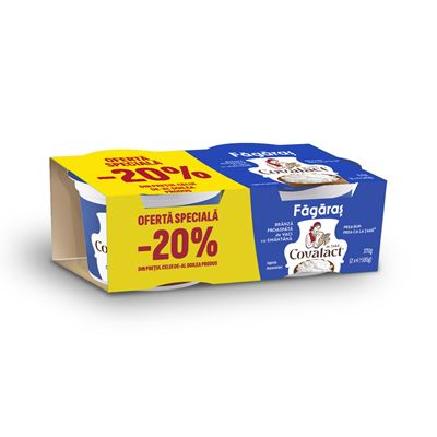 Covalact Branza Fagaras 2 x 185 g