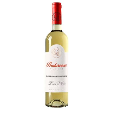 BUDUREASCA Tamaioasa Romaneasca Vin Alb Demisec 0,75 L