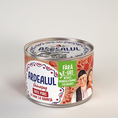 ARDEALUL Pate Porc Carne Garnita 6 x 200 g