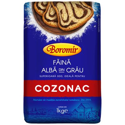 Boromir Faina Alba 000 pentru Cozonac 1 Kg