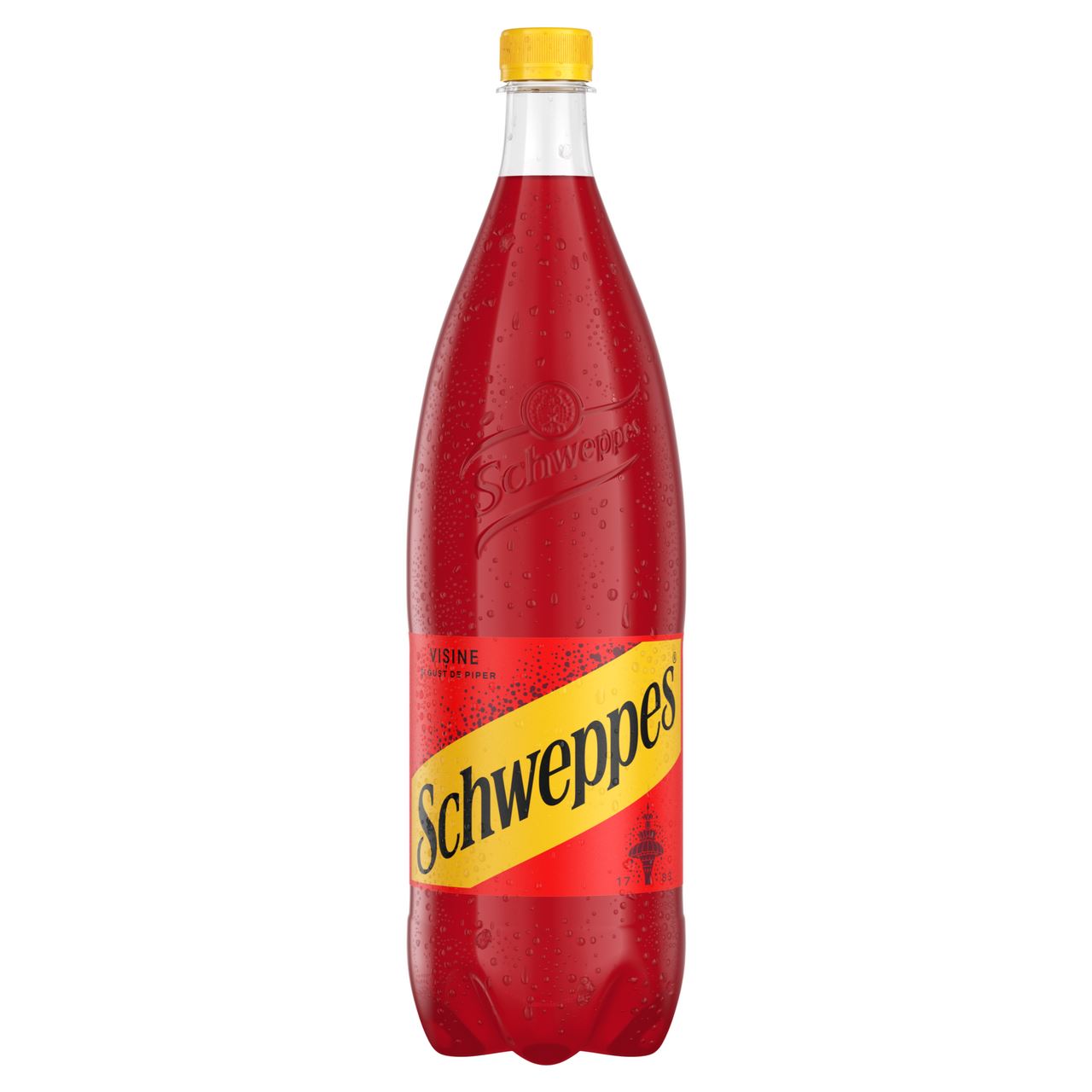 Schweppes Vișine & Piper Negru 1,5 L, 6 sticle