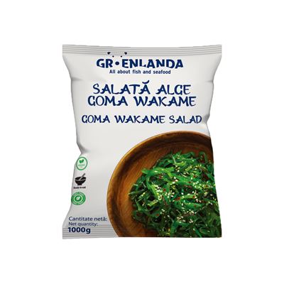 GROENLANDA Wakame Salată Alge Goma Wakame 1 Kg ❄