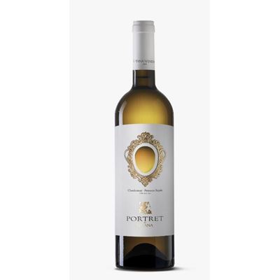 GITANA WINERY Portret de Gitana Chardonnay Feteasca & Regala Vin Alb Sec SGR 0,75 L
