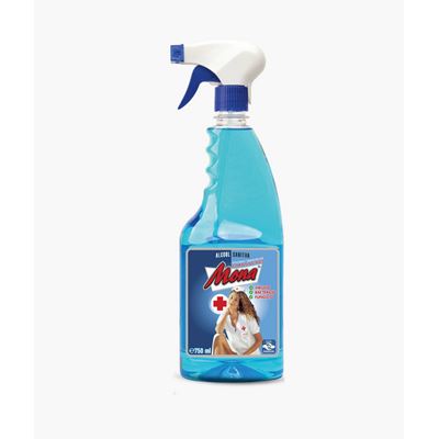 MONA Alcool Sanitar 70% cu Pulverizator 0,75 L