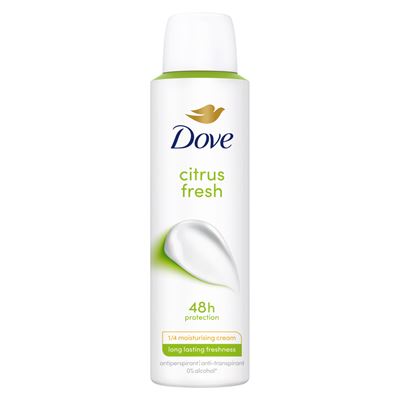 Dove Gentle Care Deodorant Spray Citrice 48H 150 ml