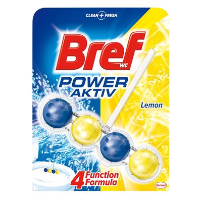 Bref Power Aktiv Odorizant Toaleta Lemon 50 g