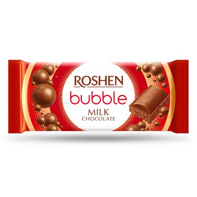 ROSHEN Ciocolata Aerata cu Lapte 80 g