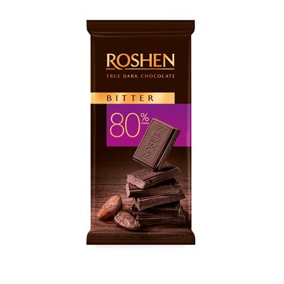 ROSHEN Bitter Ciocolata Neagra 85 g
