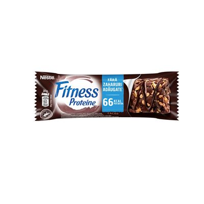 Nestle Fitness Proteine Baton Proteic cu Cacao 16 x 20 g