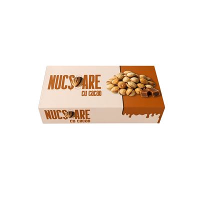 DULCINELLA Nucușoare cu Umplutură de Nuci & Cacao 400 g ❄