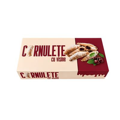 DULCINELLA Cornulete cu Visine 230 g ❄