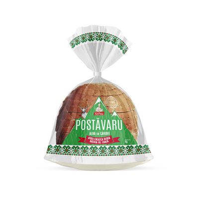 Vel Pitar Paine Postavaru Alba Feliata cu Cartofi 1 Kg