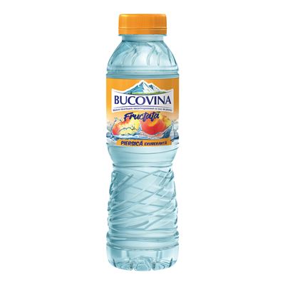 BUCOVINA Apa Fructata Piersica SGR 12 x 0,5 L