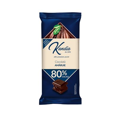 Kandia Ciocolata Amaruie 80% 80 g