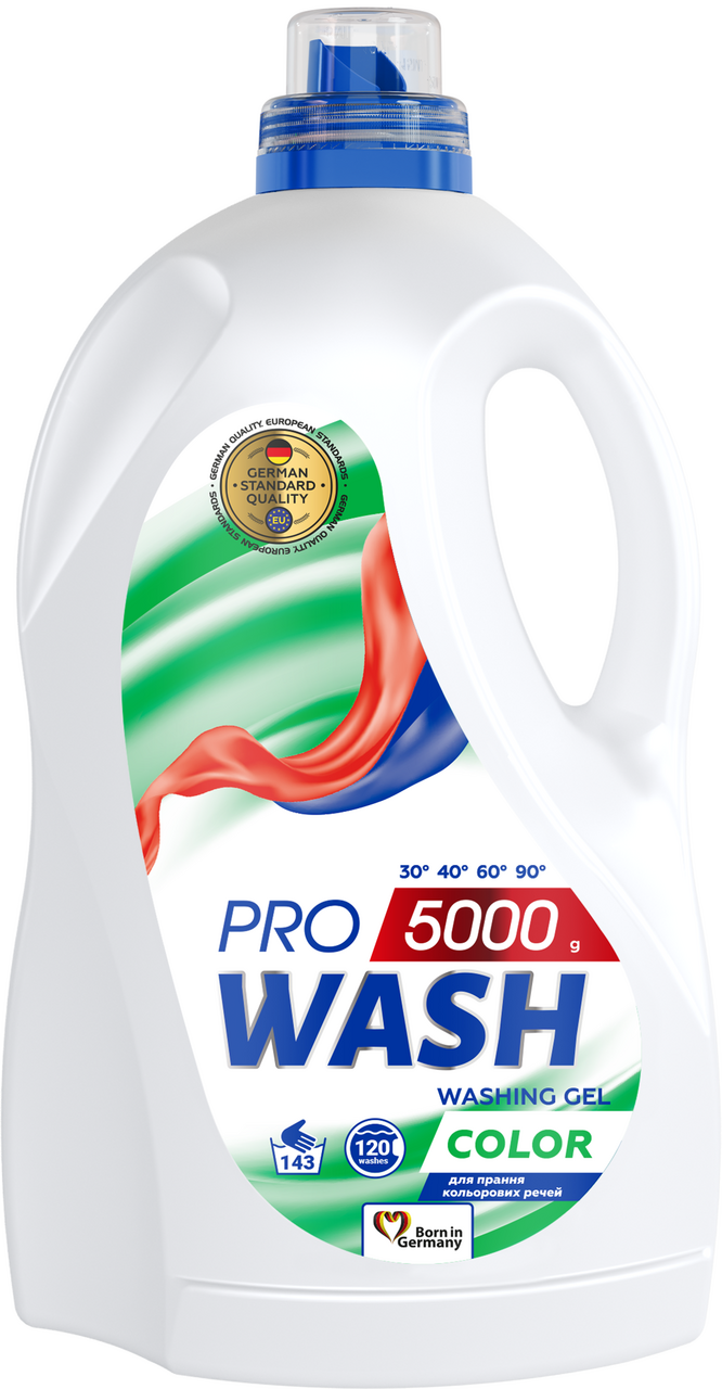 PRO WASH Detergent Rufe Gel Color 4,8 L