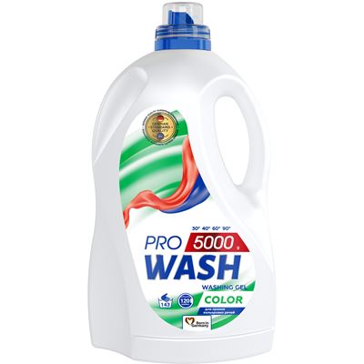 PRO WASH Detergent Rufe Gel Color 4,8 L