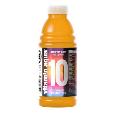 VITAMIN AQUA Apa cu Vitamine Complex 10 Vitamine SGR 6 x 0,6 L