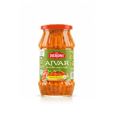 Deroni Ajvar cu Ardei Copti 500 g