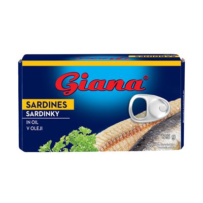 Giana Sardine in Ulei 125 g