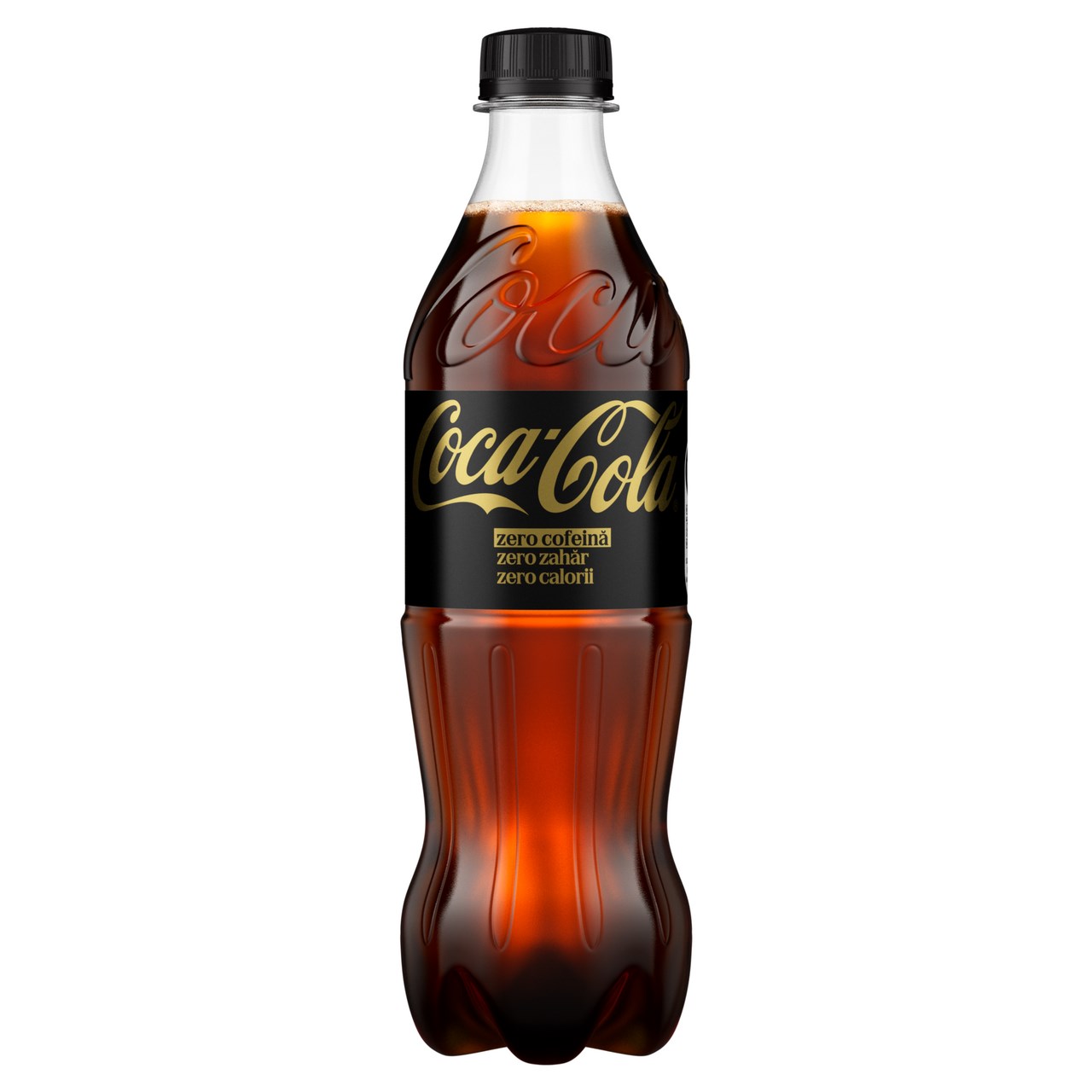 Bauturi carbogazoase - Bautura racoritoare carbogazoasa Coca-Cola Zero Cofeina, Pet 0.5L