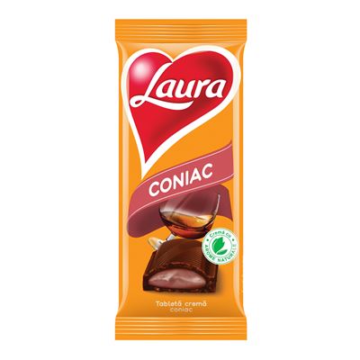 LAURA Tableta cu Crema de Coniac 92 g
