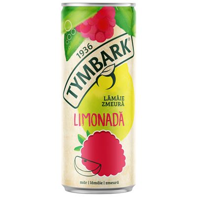 TYMBARK Limonada Carbo Zmeura SGR 12 x 0,33 L