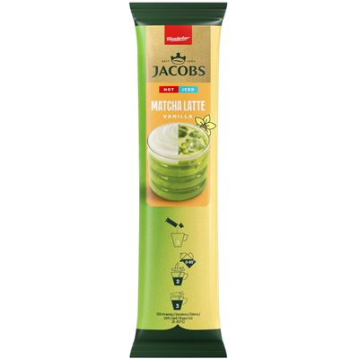 JACOBS Matcha Latte Vanilie Băutură Instant 8 x 14,5 g
