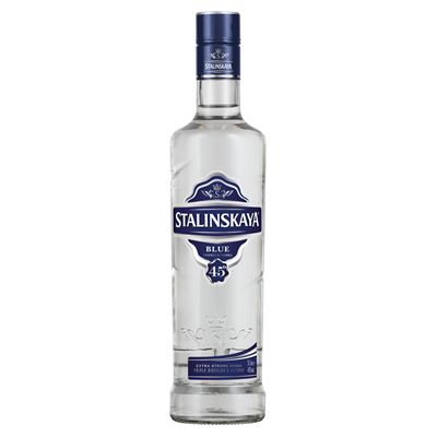 STALINSKAYA Blue Vodka 45% SGR 0,5 L