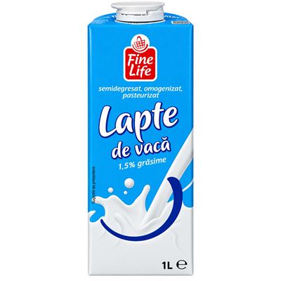 Fine Life Lapte de Consum 1,5% 1 L