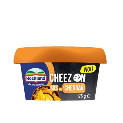 Hochland Cheez On Sos cu Cheddar 175 g