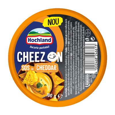 Hochland Cheez On Sos cu Cheddar 100 g